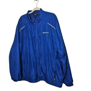 Honda Blue Wind Breaker Full‎ Zip Core 365 has a couple of dark spots Sz XXL